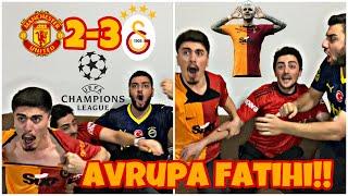 MANCHESTER UNİTED 2-3 GALATASARAY / FANATİK TARAFTARLAR MANCHESTER UNİTED MAÇINI İZLERSE / ÇILDIRDIK