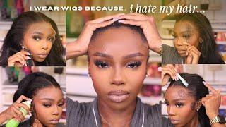 I Wear Wigs because.. I Hate My Hair?? ft West Kiss