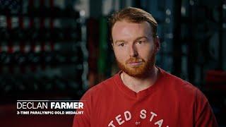 Get to know US National Sled Team member, Declan Farmer