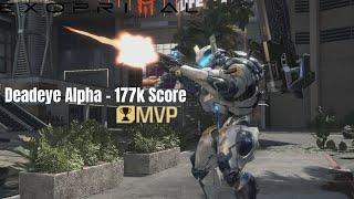 [Exoprimal] Deadeye Alpha Gameplay | 177k Score | PvP Final