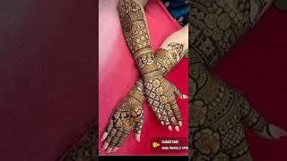 #full#hand#bridal# mehandi#Art by vrinda#mehndiArt 