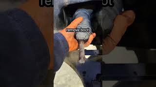 F150 Inner tie rod replacement.  getting old getting loose, clunk ,  #f150, #f150noise, #f150clunk,
