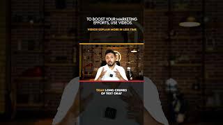 Videos explain more in less time #videomarketing #digitalmarketing  #contentstrategy#onlinevideo