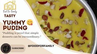 The secret to Perfect Puding #sweet #tasty #malaicake  @foodforfamily4