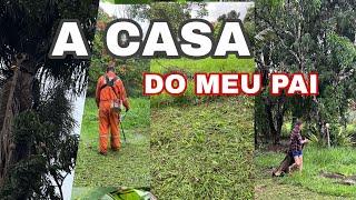 Muito triste ver a casa do meu pai assim… VLOGÃO