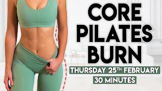 CORE PILATES BURN | 30 minute Home Workout