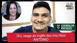 Miss Jill reagindo ao inscrito do canal, Antônio!