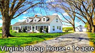 Virginia Farmhouse For Sale | $249k | 1+ acre | Virginia Homes For Sale | Virginia Real Estate