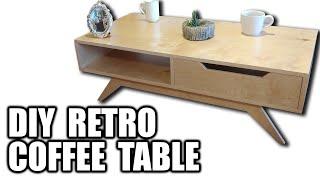 How to Build a Retro Coffee Table