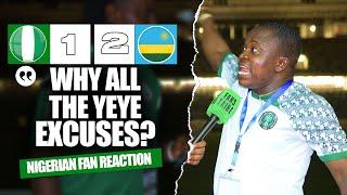 NIGERIA 1-2 RWANDA ( Henry - NIGERIAN FAN REACTION) - 2025 AFCON Qualifiers HIGHLIGHTS 23-24