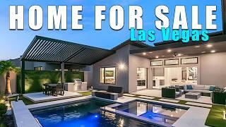 Las Vegas Single Story Home for Sale | Ultimate Pool and View | Chef's Luxury Kitchen | GATED 89138