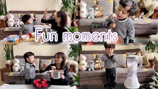 Fun moments.#motherhood  #parenthood_moments #baby #nepalimum