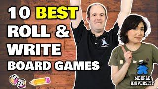 Top 10 BEST Roll (Flip) and Write Board Games