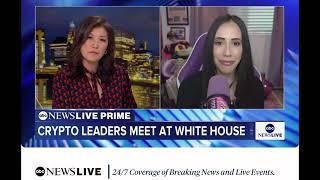 Crypto Leaders Meet At White House ABC LIVE with Wendy O