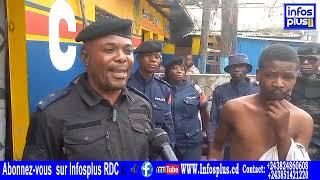 KINSHASA : LES FAUX CAMBISTES ARRÊTÉS AU ROND-POINT NGABA PAR LA POLICE 