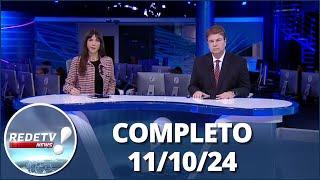 RedeTV News (11/10/2024) | Completo