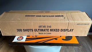 Ultimate Mixed Display : 300 Shots : Magnum Vuurwerk : 1.500 Gram : 20mm : Batch 2022