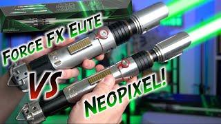 Sabine Wren Force FX Elite Lightsaber VS Neopixel! Ahsoka Series on Disney Plus!