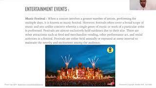 ENTERTAINMENT EVENTS