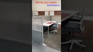 iDivide Modern Modular Room Partition System & Room Dividers