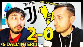 JUVENTUS-VERONA 2-0: -6 DALL'INTER… ATTENZIONE‼️