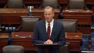 Thune Delivers First Remarks as Senate Majority Leader