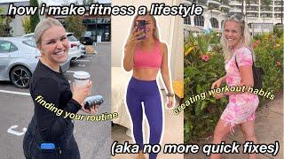 HOW I MAKE FITNESS A LIFESTYLE, STAY CONSISTENT WITH WORKOUTS + ADJUST MY ROUTINE (TJs taste test!!)