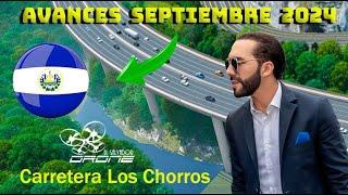 Nayib Bukele Avances Viaducto Los Chorros Septiembre 2024 #elsalvador   las 3 fases completas