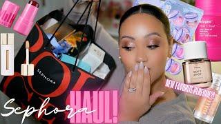 HUGE SEPHORA HAUL! | NEW FAVORITE PERFUME?!, BEAUTY & MORE! | AMY GLAM 