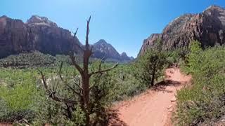 Emerald Pools Hike Zion National Park VR insta360 x4 Walkthrough