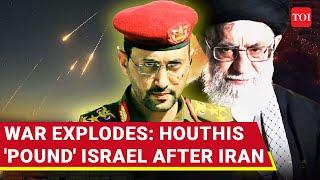 Houthi REVENGE Triggers Mayhem: Ballistic Missile From Yemen Slams Into Israel After Iran's Fury