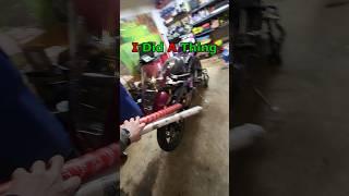 My lord this came out clean #christmas #motorcycle #holiday #clean #omg #festivevibes