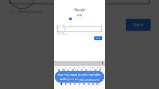 Sign in to Google Classroom (Android)