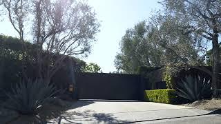 Actress Jennifer Aniston Home House Bel Air Los Angeles California USA March 2022 Friends