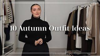 10 Autumn/Fall Outfit Ideas (midsize fashion lookbook) | Samantha Frances