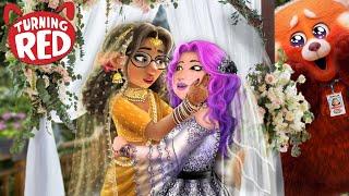 Turning Red: Priya and Goth Girl get Married! Disney's Turning Red WEDDING  | Alice Edit!