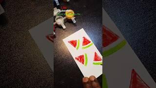 DIY Cute Water melon Book Mark..#Sketch by Priyanshu Pal SUBSCRIBE PLEASE #Trending #Viral..