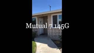 Mutual 7 145G in Leisure World Seal Beach CA