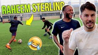 RAHEEM STERLING VS F2FREESTYLERS *INSANE SKILLS* | Billy Wingrove & Jeremy Lynch