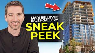 Mari Bellevue sales center sneak peek!