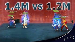 CN Semi Finals - 1.4M VS 1.2M | Naruto Online