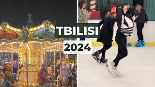 Tbilisi Georgia, Ready for New Year  2024 , December , Aralık Ayı Tiflis Gürcistan
