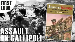 Assault on Gallipoli 2nd Edition Overview & First Look | Hexasim Games | World War 1 Boardgame