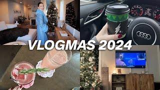 VLOGMAS | Work Days with Me, GNO, + Wrapping Presents!