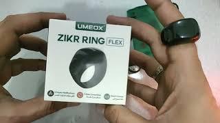 IQibla Zikr Ring Flex - New 2023 Digital Tasbeeh Counter F01 - Molvi Di Dukan