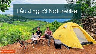 Đánh giá chi tiết lều cắm trại 4 người Naturehike NH18Z044-P - Cắm trại Miền Đồi