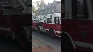 #emergencyresponse  #firetrucksresponding #1stresponders VIDEO BY @trackside.gorilla via TikTok