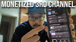 monetized 3 youtube channels - DJI Osmo Pocket 3