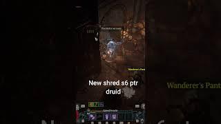 New Shred rabies grizzly rage in Diablo4 season6 ptr test #diablo4 #diablo #gaming