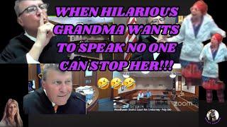When Hilarious Grandma Wants To Speak No One Can Stop Her!!! 